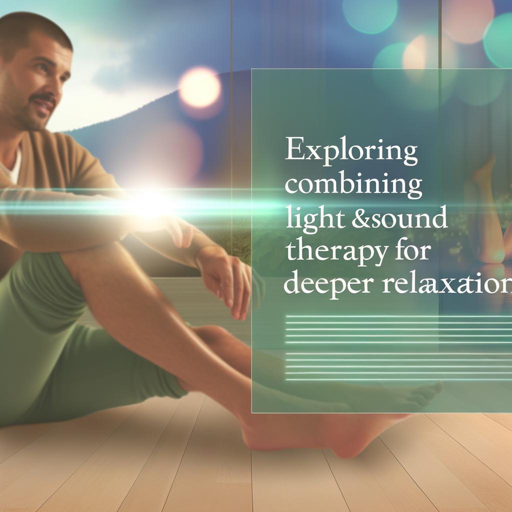Exploring Combining Light and Sound Therapy for Deeper Relaxation
