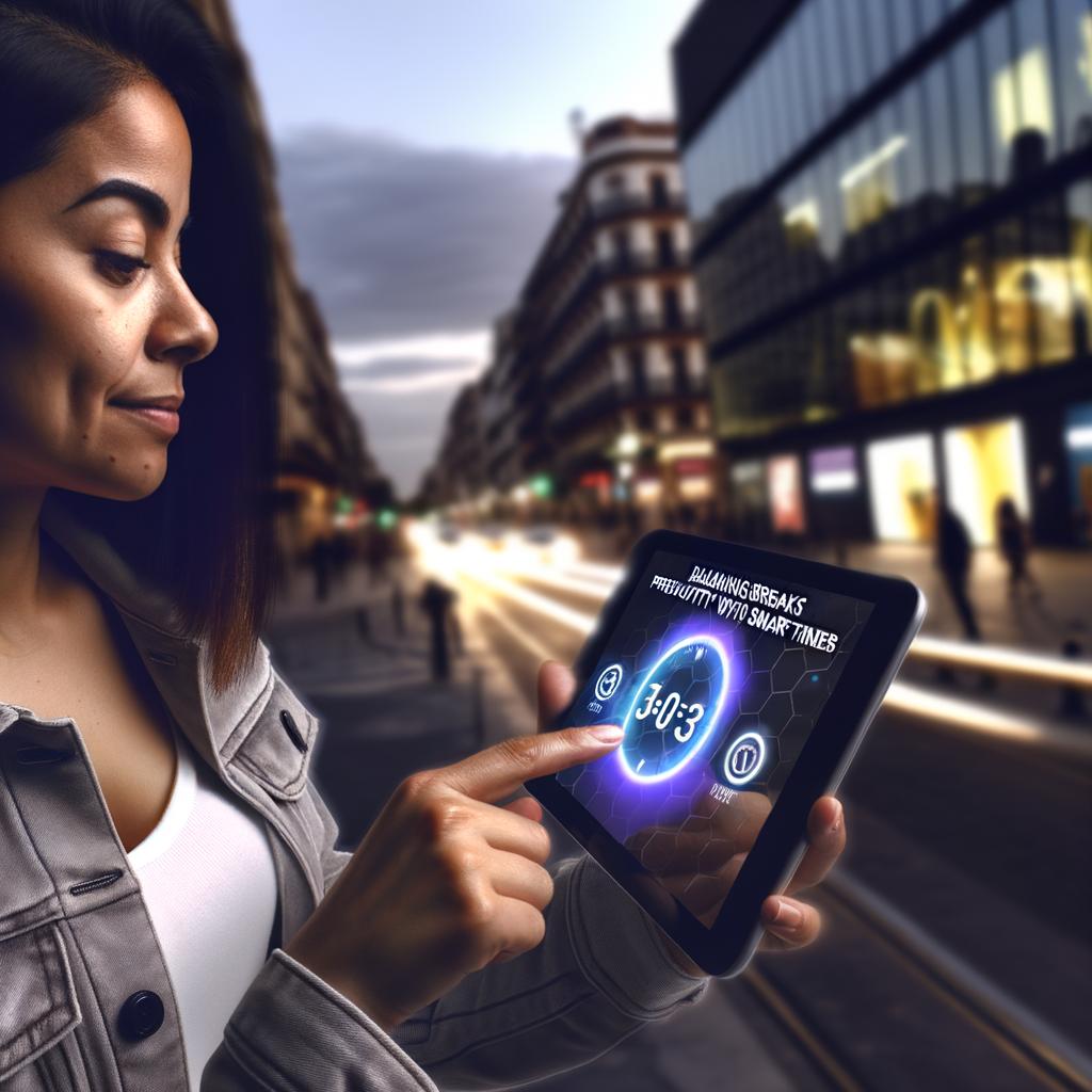 Balancing Breaks and ⁣Productivity with NeuroVizr’s Smart Timers